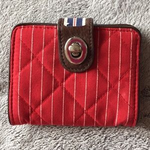 Vera Bradley 🐟🦀 Retired Seaport Stripe wallet